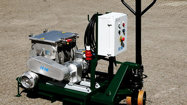 TBMA EBC container lossen roterende sluizen oplossingen