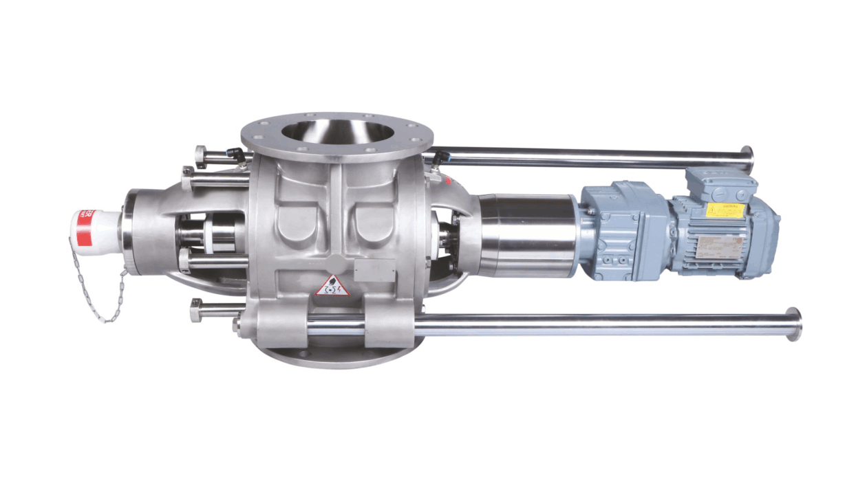TBMA new slide rail rotary valve USDA Dairy EHEDG