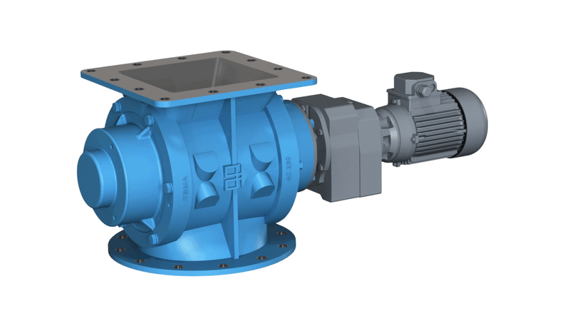 TBMA R-AX M-AX rotary airlock valve medium duty