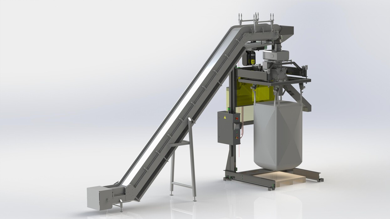 TBMA systemen en componenten voor big-bag vullen